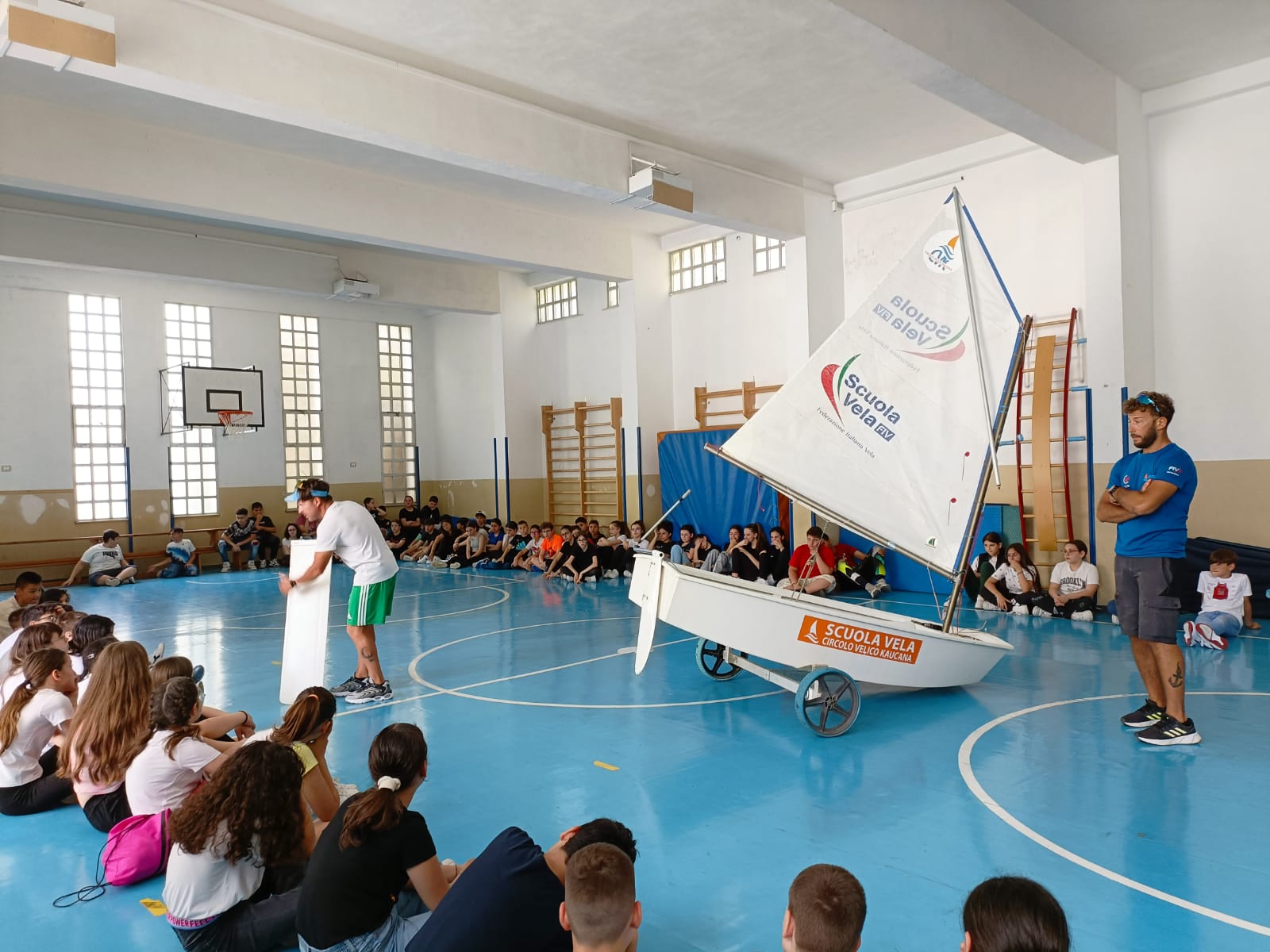 “VelaScuola”: il Circolo Velico Kaukana porta il mare tra i banchi della scuola “Vittorini” di Scicli e Donnalucata