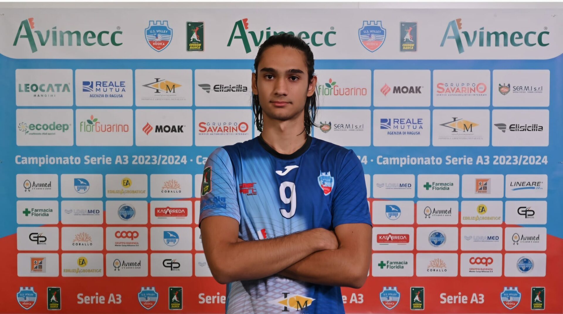 Gianmarco Italia riconfermato dalla Volley Modica, il giovane schiacciatore al II° anno di A3
