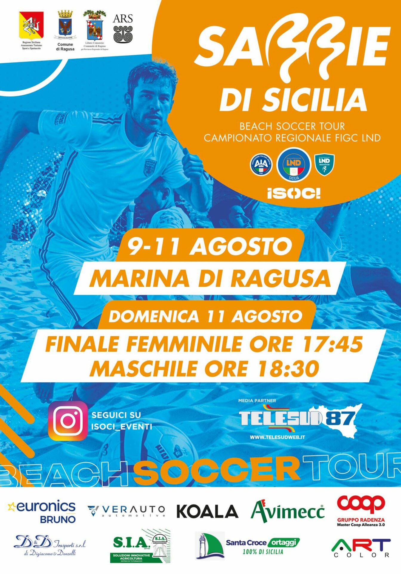 Sabbie di Sicilia, a Marina di Ragusa il master finale del campionato regionale di Serie B