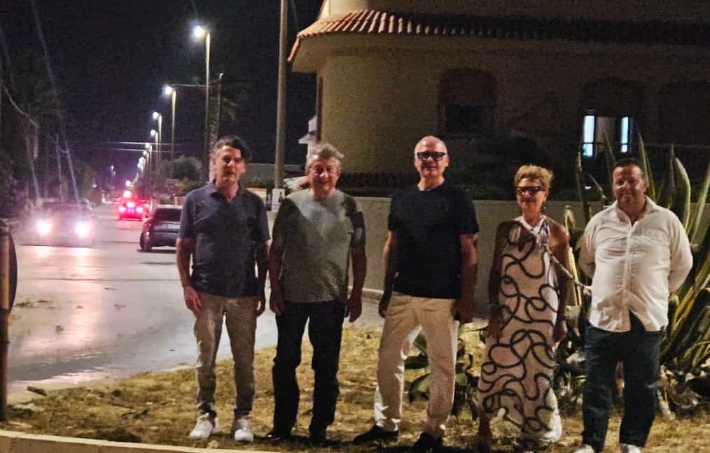 Ispica: nuovi impianti a led, riaccese le luci in Via Ucca Marina