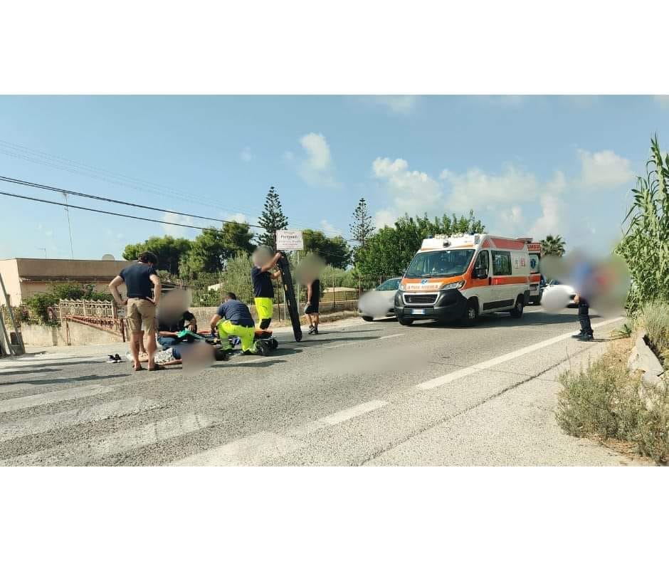 Pozzallo: turista investita sulle strisce pedonali sulla SP 67, soccorsa dai sanitari del 118