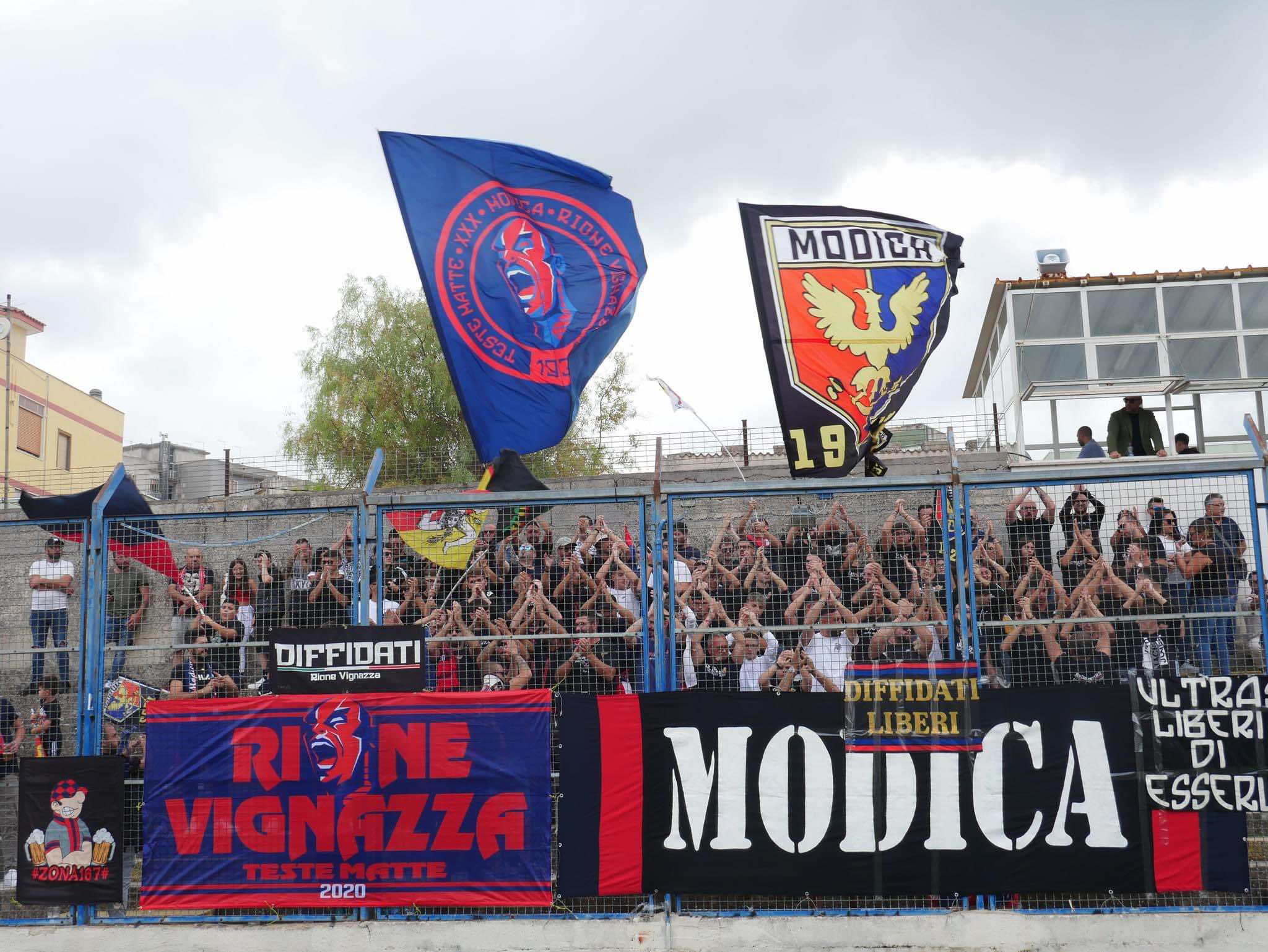 Modica, domenica di festa al V.Barone per sostenere i rossoblù e sognare la serie D