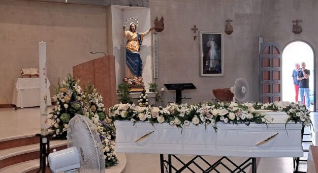 Celebrati questa mattina a Vittoria i funerali di Kevin Nicosia