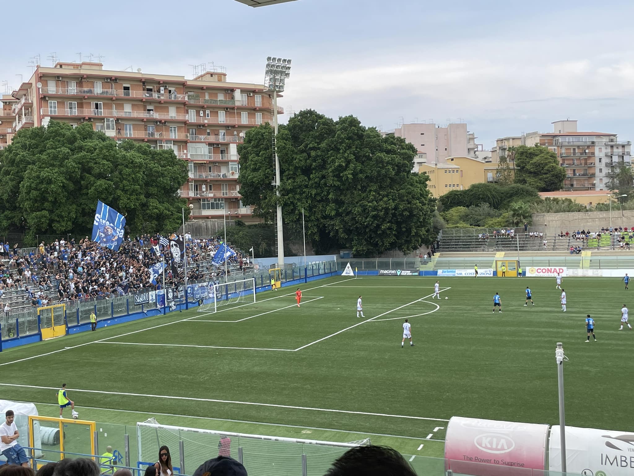 Il Ragusa sconfitto al “De Simone” dal Siracusa, un rigore di Sarao elimina gli azzurri dalla Coppa Italia