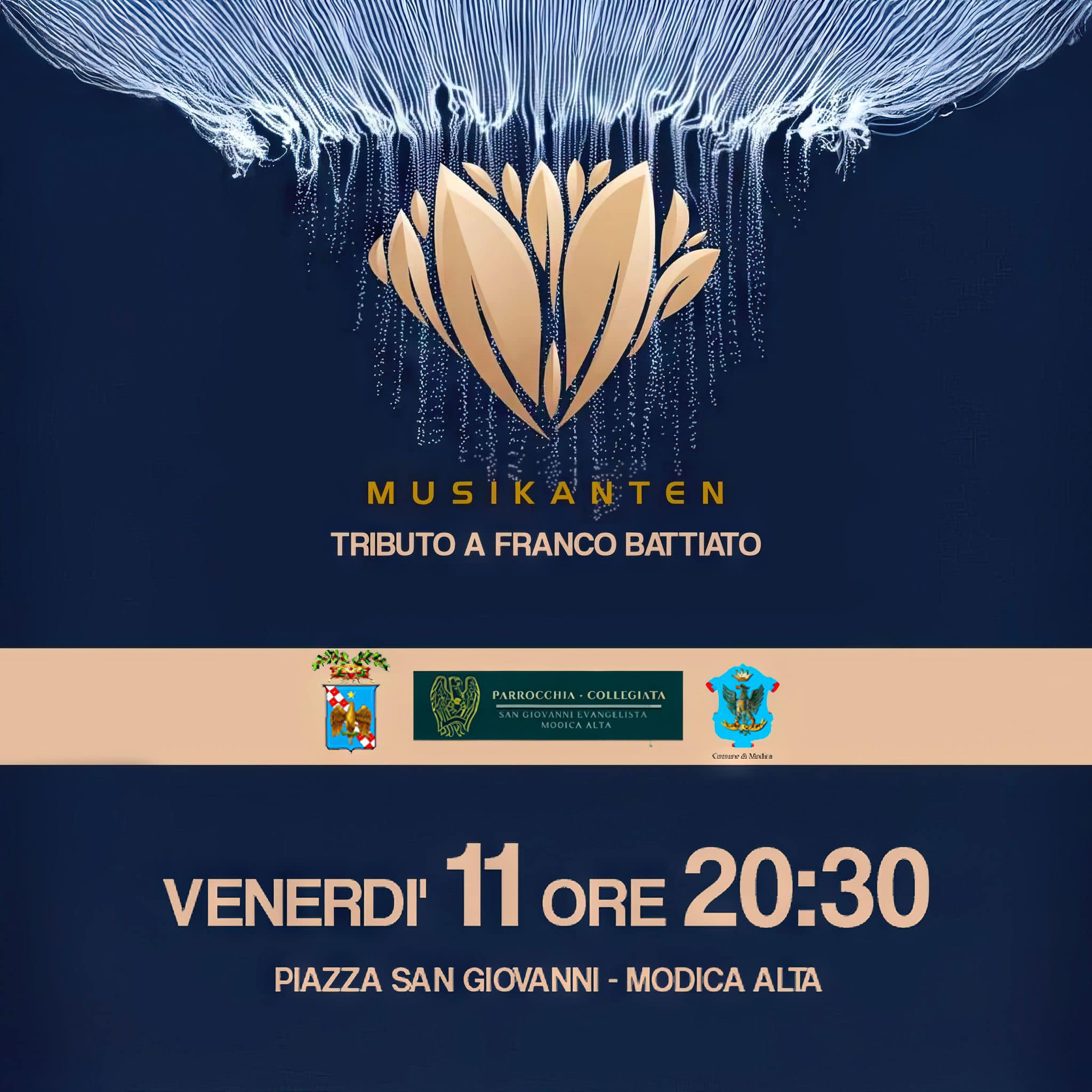 Tributo a Battiato a Modica: Musikanten in concerto per l’Addolorata in piazza San Giovanni