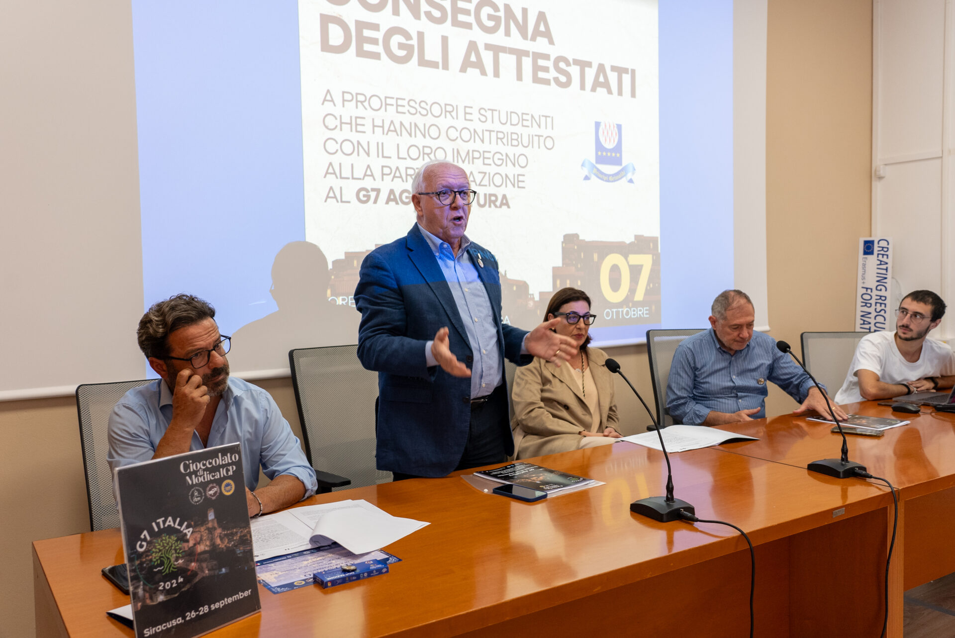 Siracusa: al G7 bilancio positivo per il Consorzio di tutela del Cioccolato di Modica