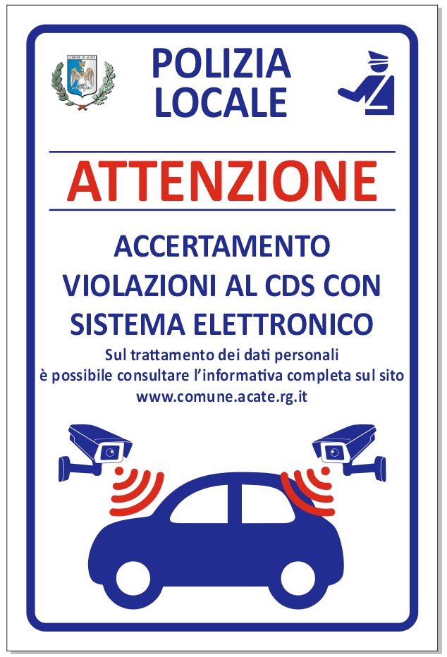 Acate, nuovo sistema elettronico per il controllo su revisione, assicurazione e divieti di sosta