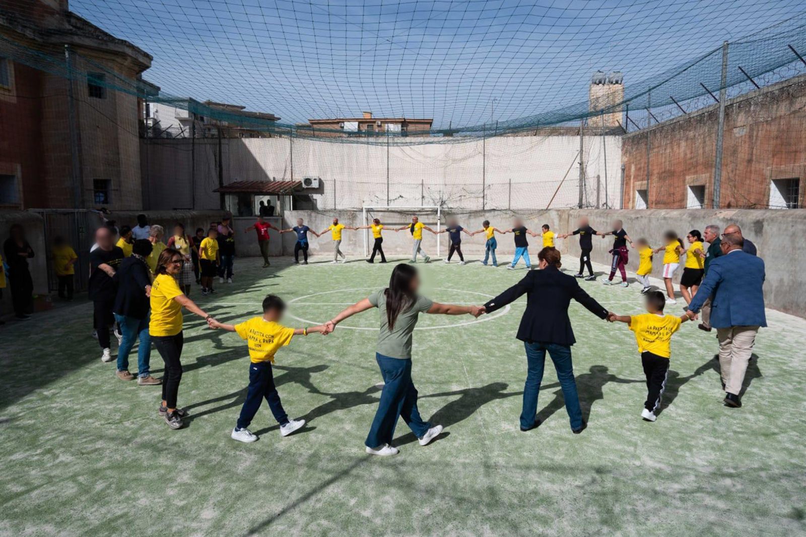 Ragusa, il carcere ha ospitato per il terzo anno la “Partita con mamma e papà”
