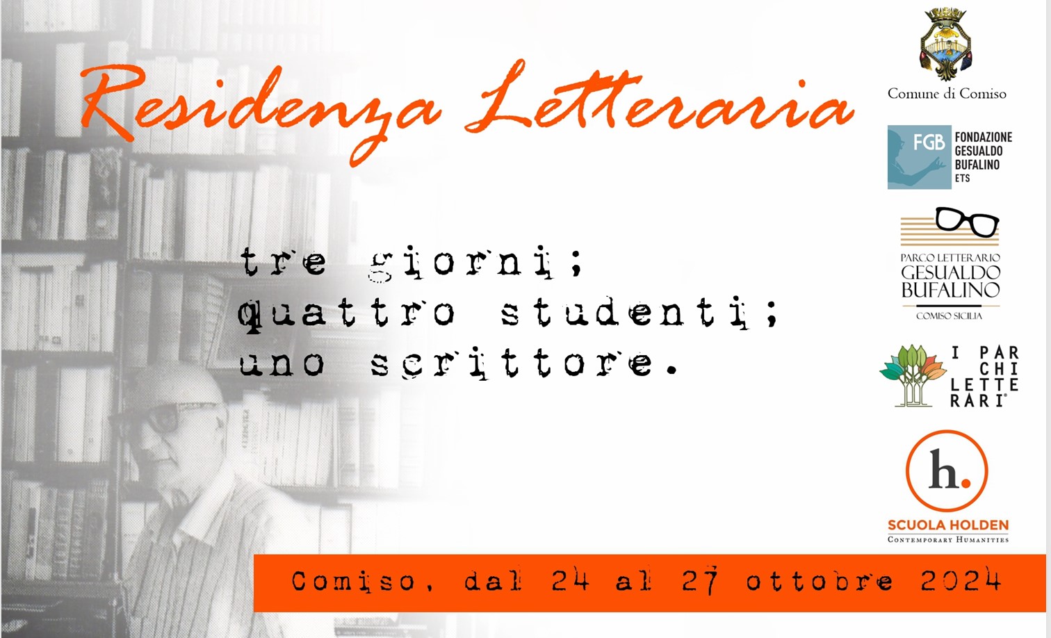 Soggiorno letterario della Scuola Holden nel Parco Gesualdo Bufalino di Comiso