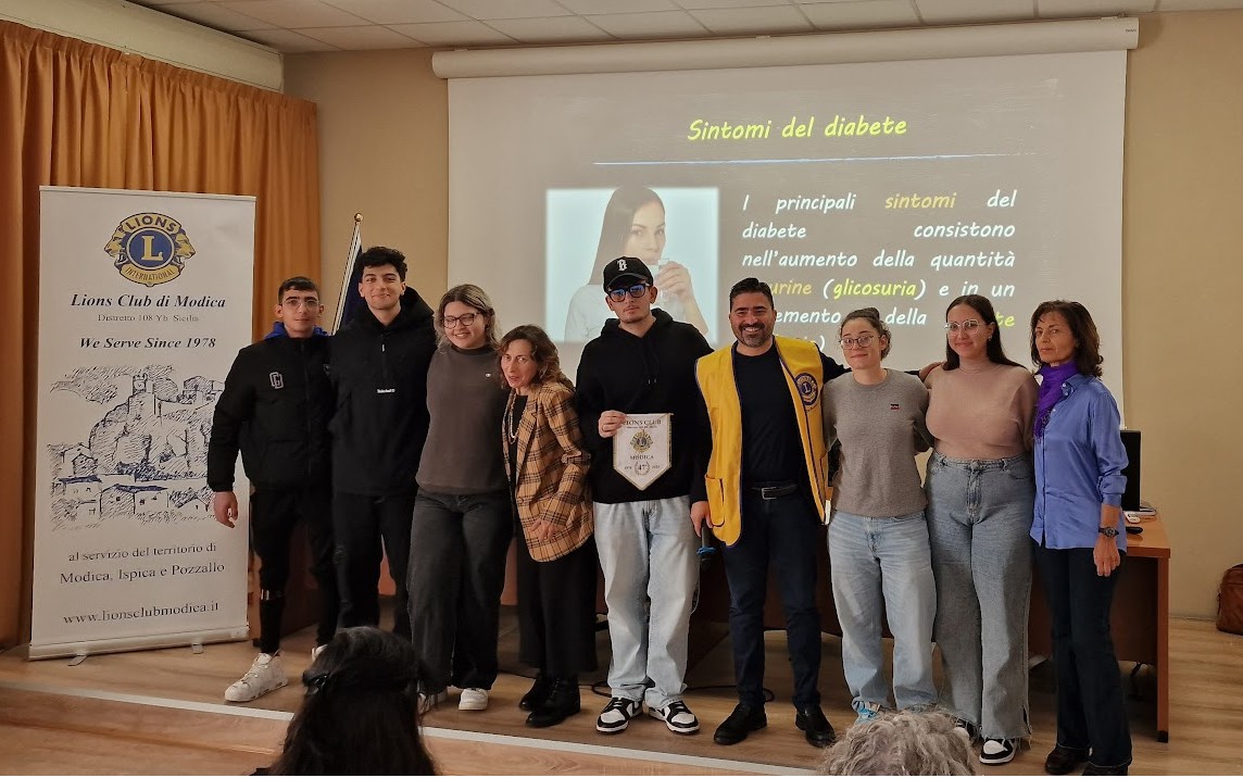 Modica, screening del diabete promosso dal Lions Club all’Istituto Grimaldi