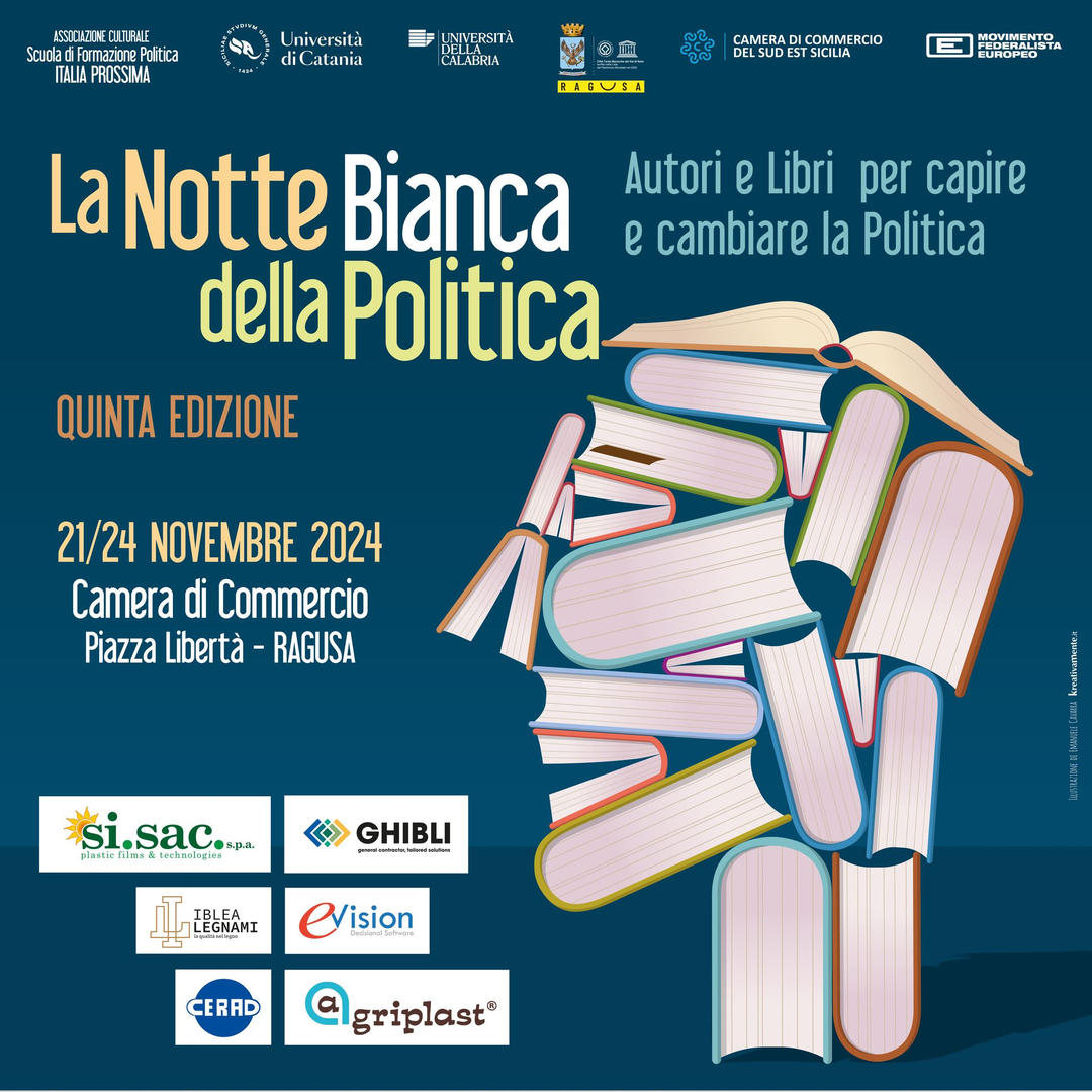 Ragusa, Diritti umani, intelligenza artificiale e populismo per “La Notte Bianca della Politica”