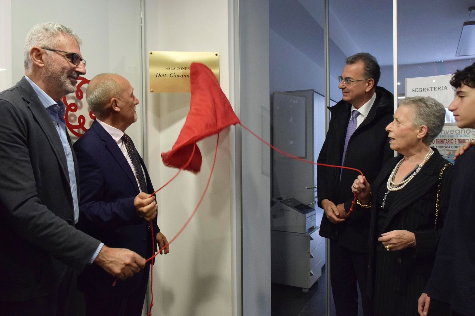 Intitolata a Giovanni Di Blasi la sala conferenze dell’ordine dei commercialisti di Ragusa