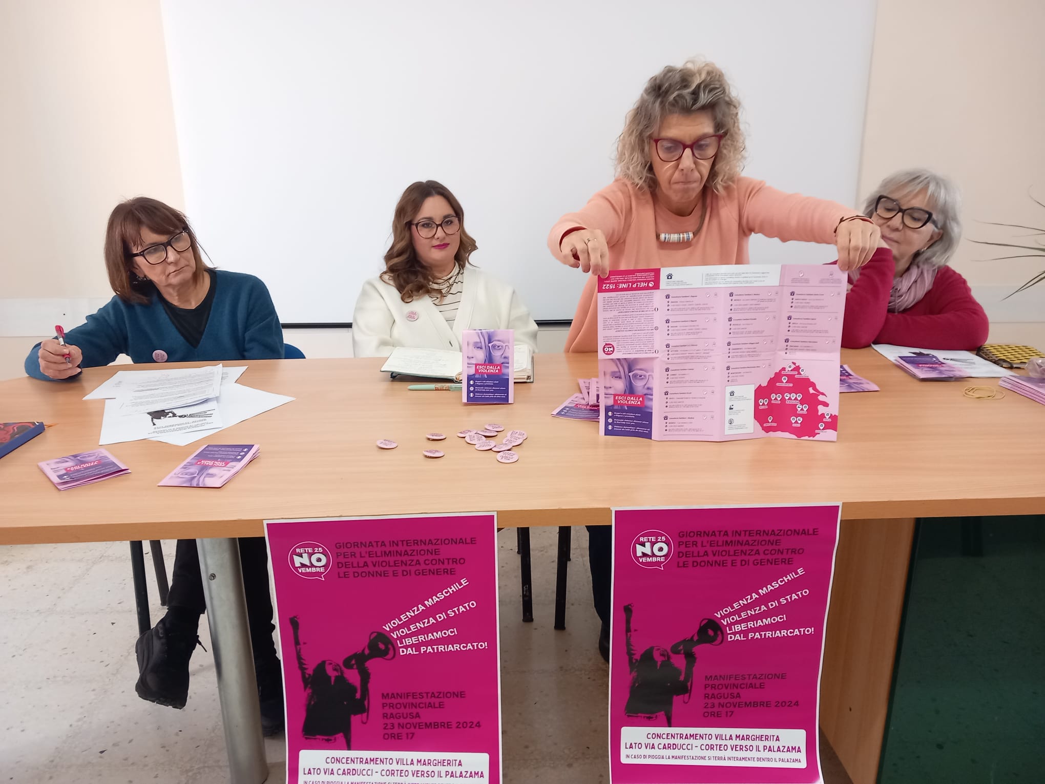 Ragusa, Rete 25 Novembre, presentata la manifestazione di sabato