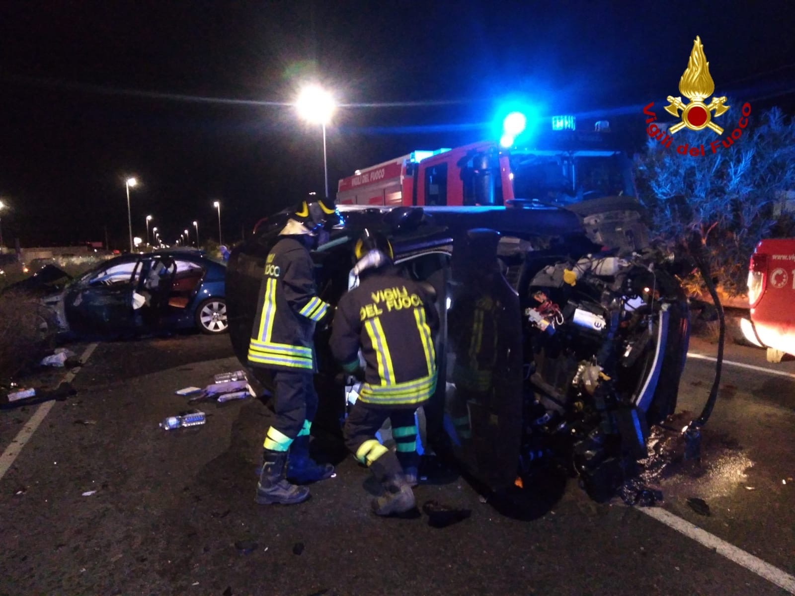 Incidente stradale a Ragusa ieri sera: quattro feriti coinvolte tre auto