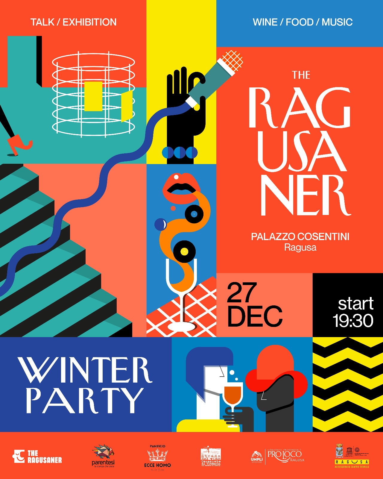 “The Ragusaner” festeggia un anno di creatività con il Winter Party a Ragusa Ibla