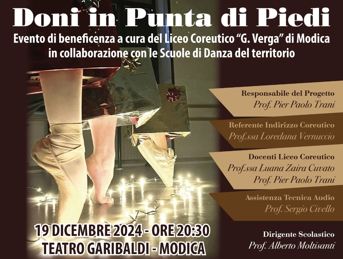Modica, domani sera al Garibaldi serata di beneficenza per la Misericordia
