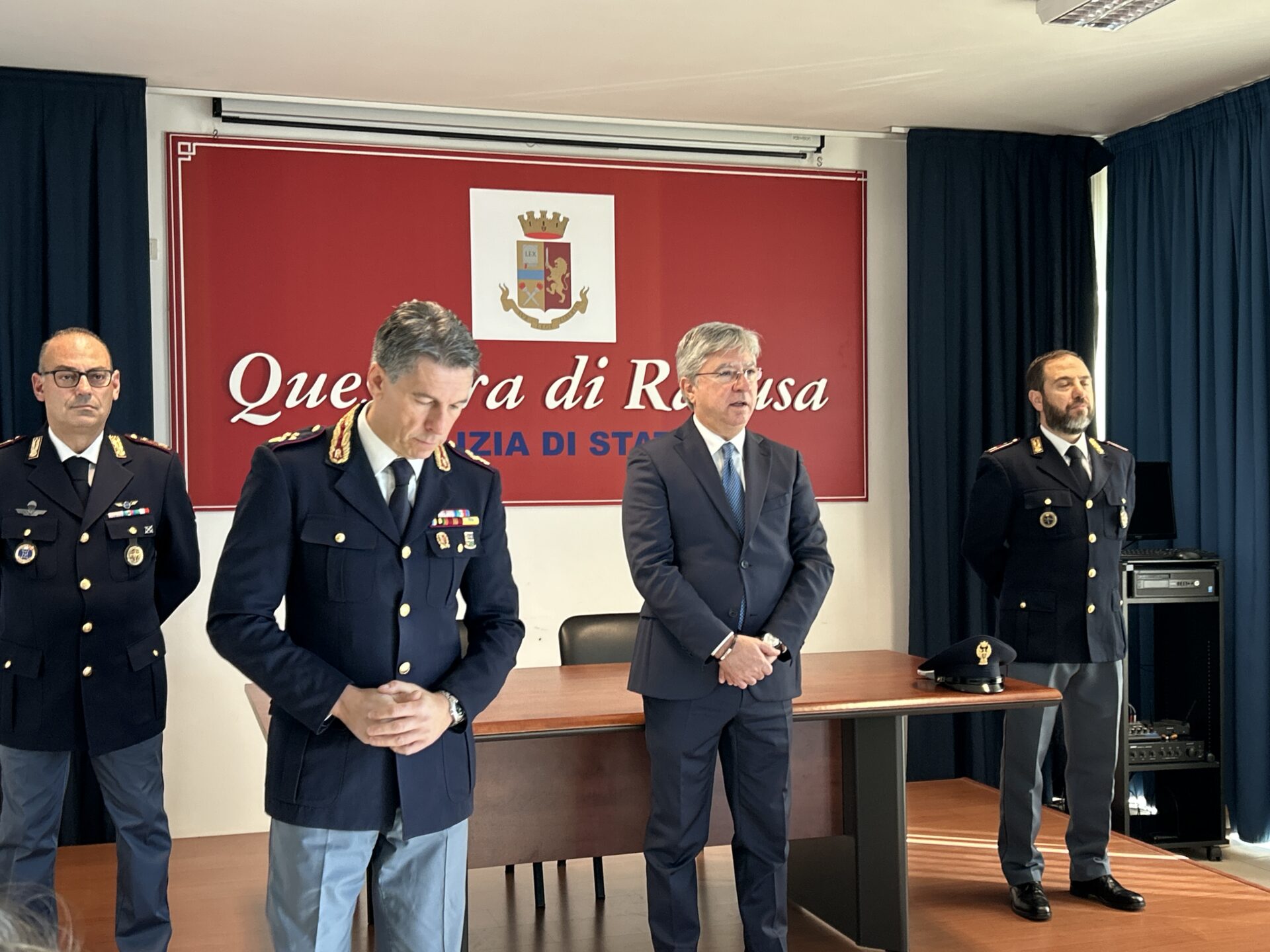 Il nuovo Questore di Ragusa, Marco Giambra, si è insediato ed ha incontrato la stampa (VIDEO)