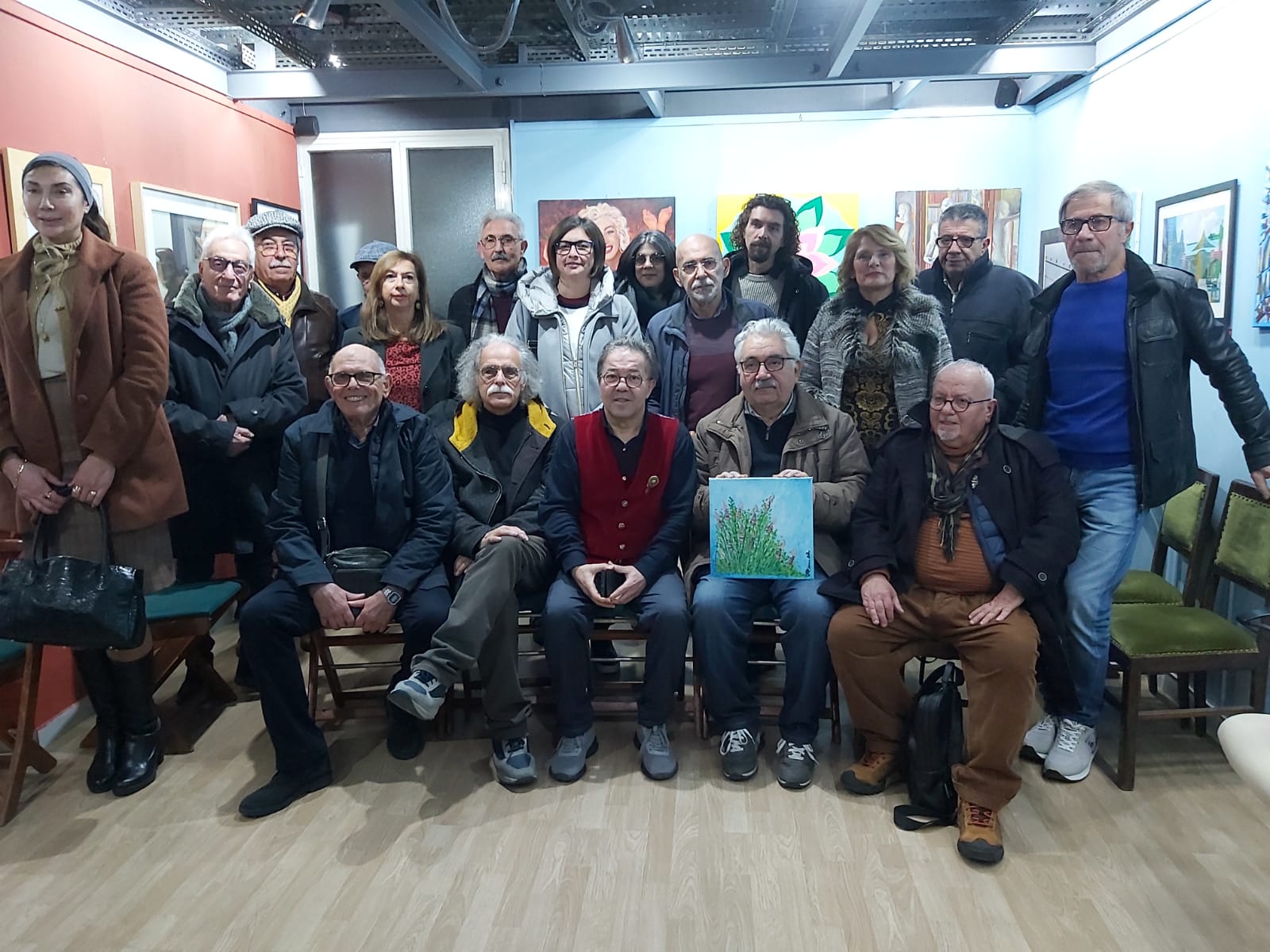 Inaugurata la Collettiva d’arte al Cento di aggregazione culturale di Ragusa