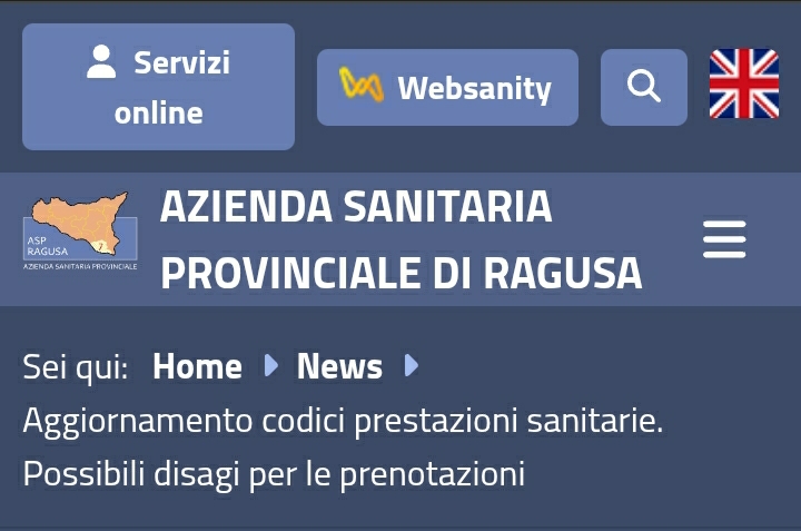 Piattaforme ASP bloccate per aggiornamento dei codici: disagi per gli utenti ancora qualche giorno
