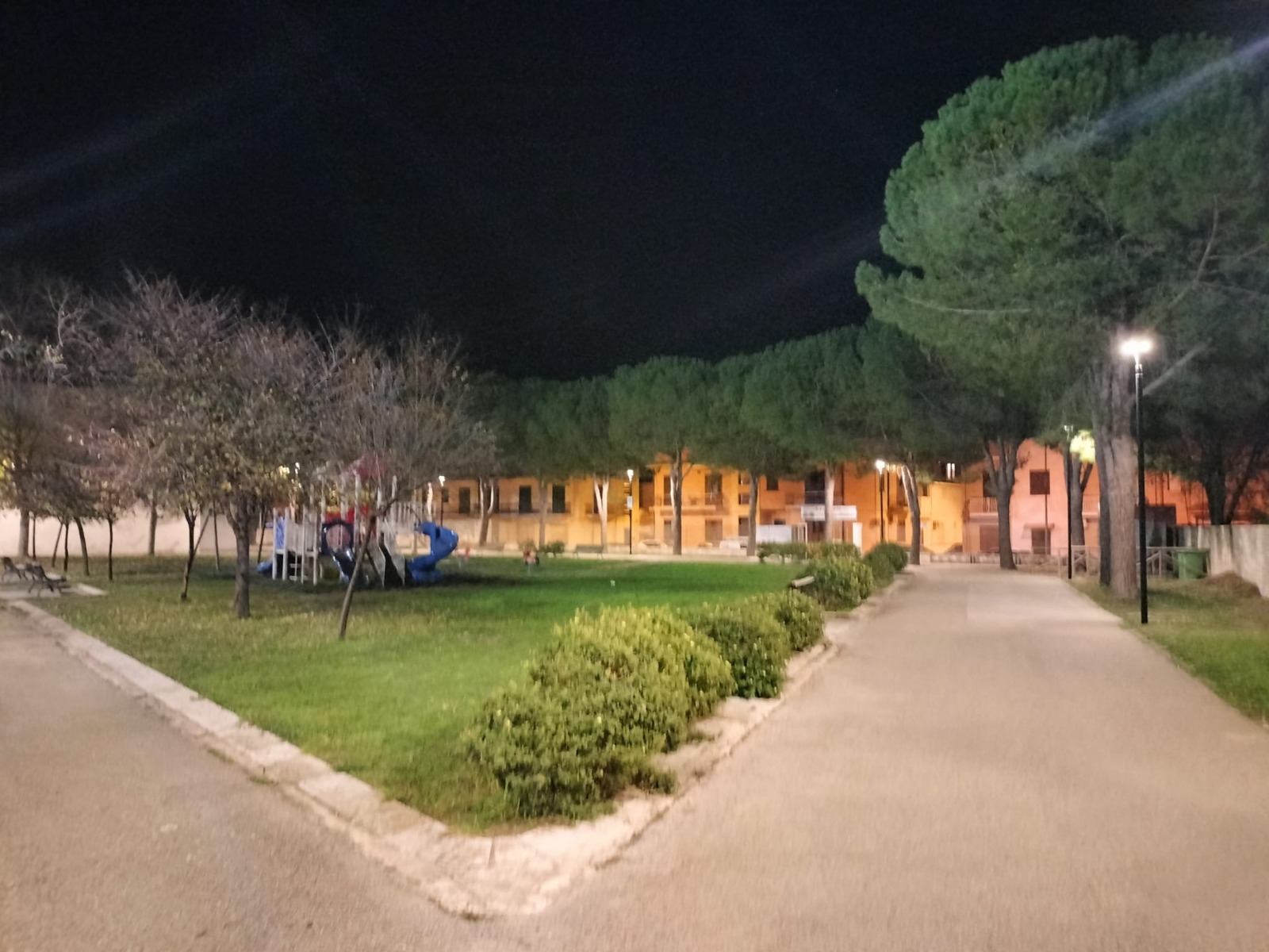 Ispica,  iniziati i lavori di illuminazione dell’area Brancati