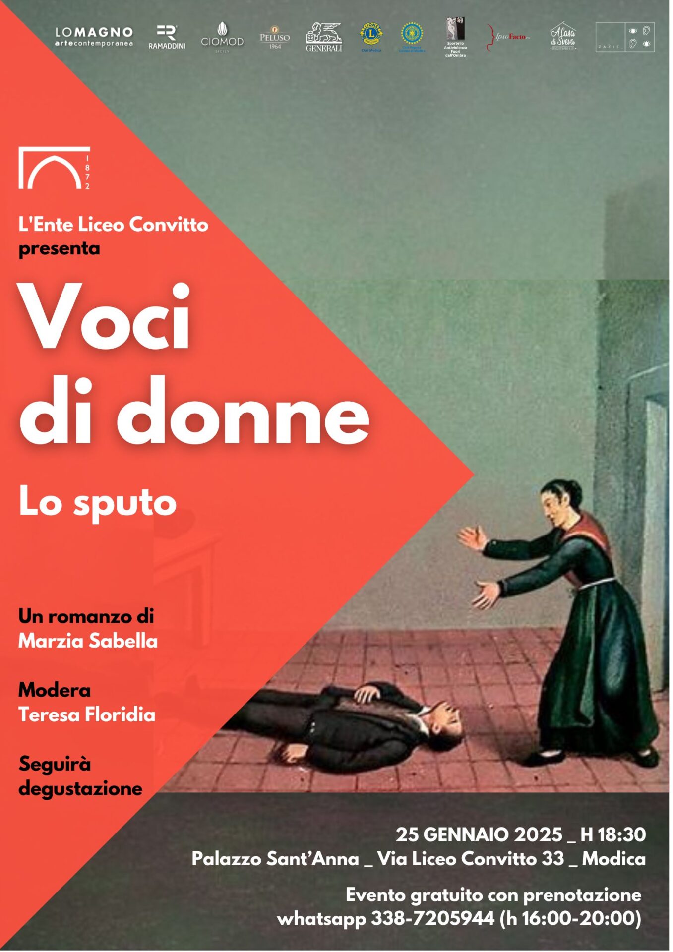 A Modica la vedova che sfidò la mafia: Marzia Sabella presenta “Lo sputo” sabato 25 gennaio