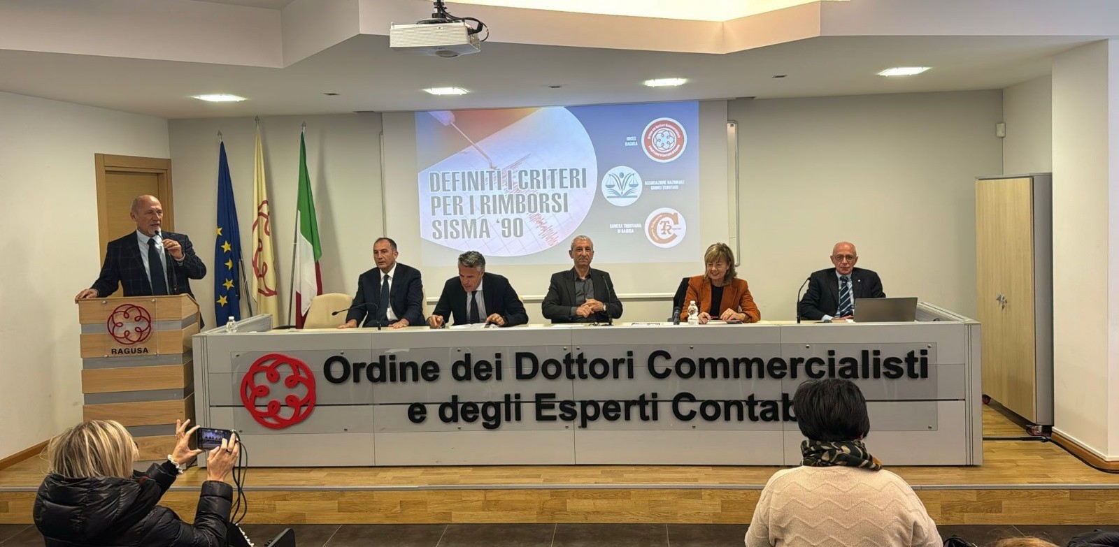 Rimborsi sisma ’90: fatto il punto della situazione in un convegno dei commercialisti a Ragusa