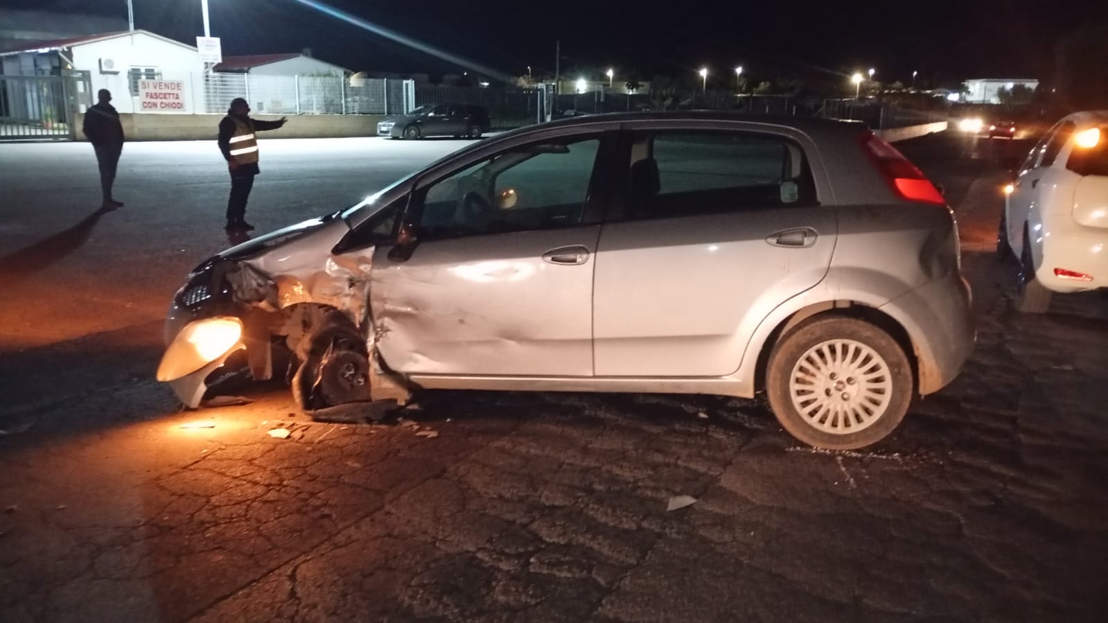 Incidente stradale sulla SP 16 a Vittoria in c.da Macconi