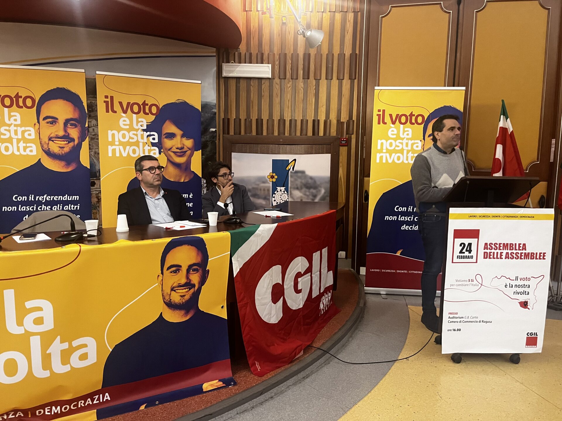 Ragusa: “L’Assemblea delle Assemblee” della Cgil, dà il via alla campagna referendaria
