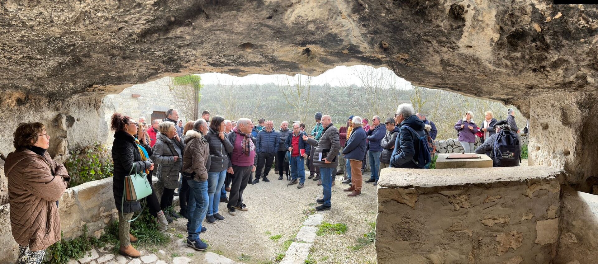Grande partecipazione alla visita guidata a Cava Ispica candidata a Luogo del Cuore