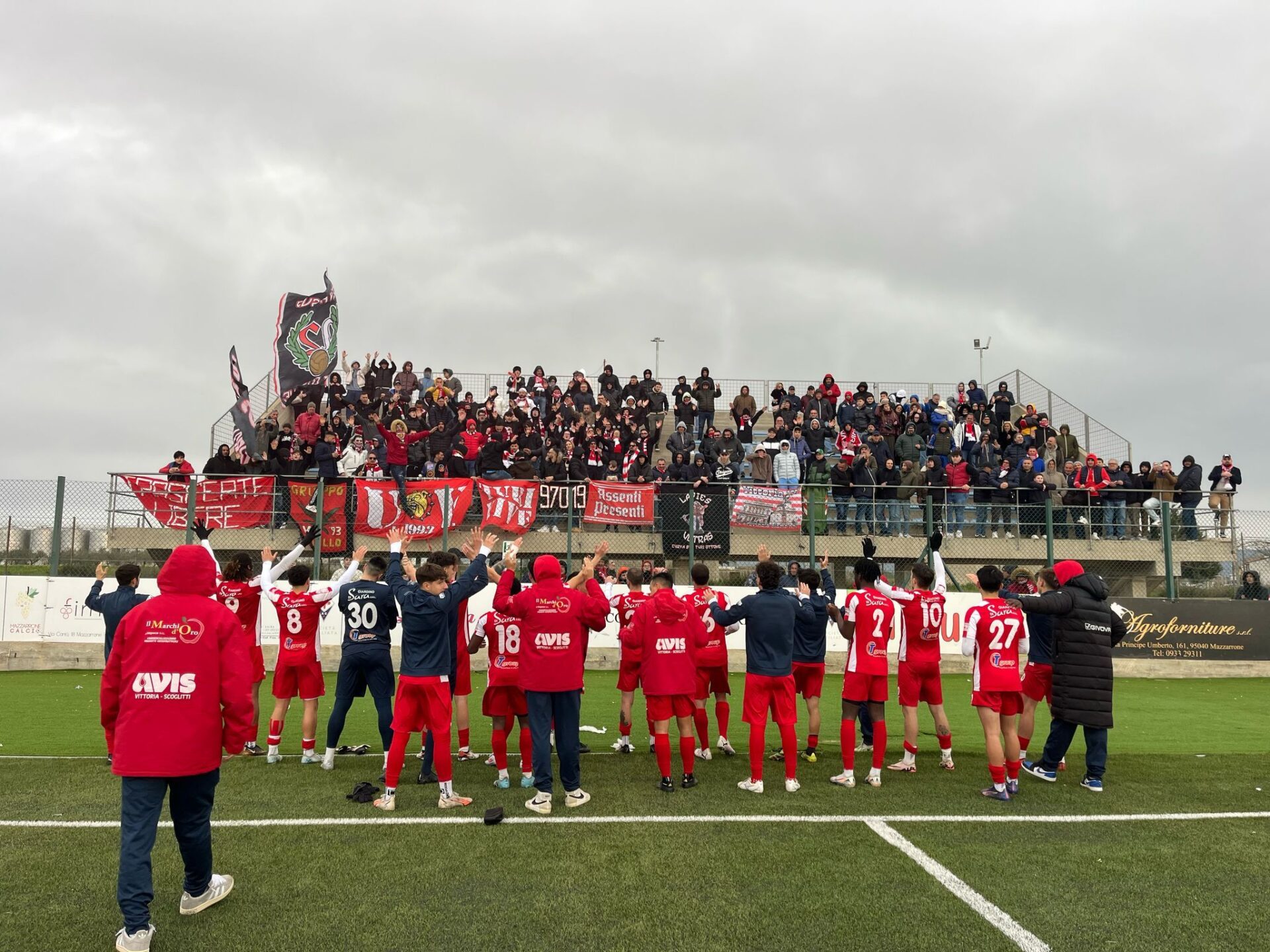 Il Vittoria FC passa a Mazzarrone con un tris di reti, i biancorossi mettono il Milazzo nel mirino