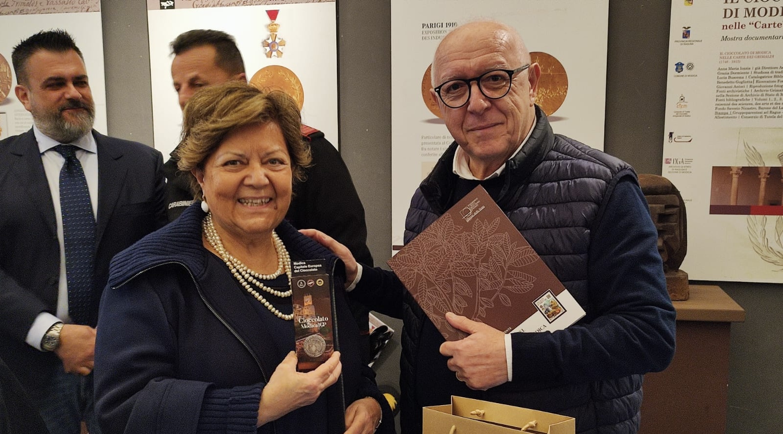 Modica: al Museo del Cioccolato visita della Presidente della Corte di Cassazione Cassano