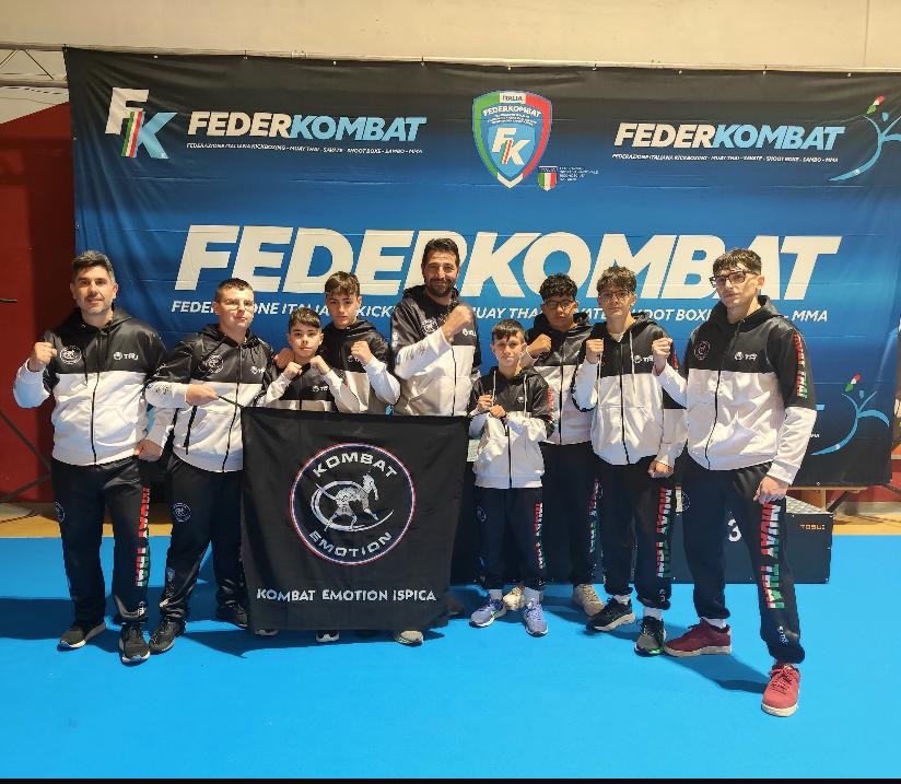 Ispica: Kombat emotion conquista 5 medaglie ai Campionati italiani e Trofeo Italia Muaythai