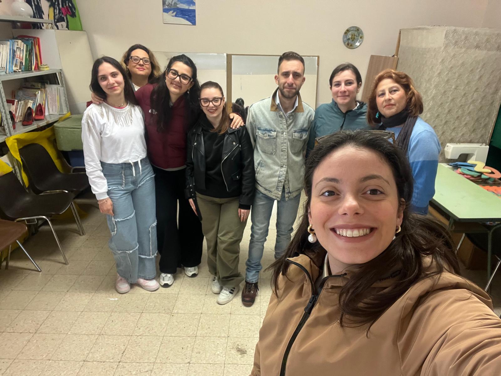 Gli studenti della Scuola per Assistenti Sociali di Modica in visita alla Casa delle Donne a Ragusa