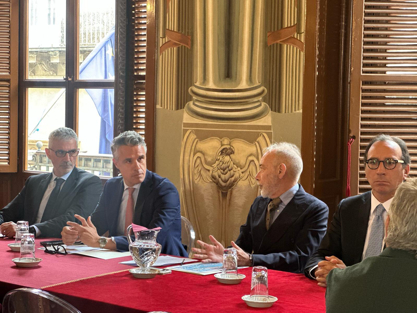 Visita in provincia dell’on. Alessandro Aricò assessore alle Infrastrutture e alla Mobilità