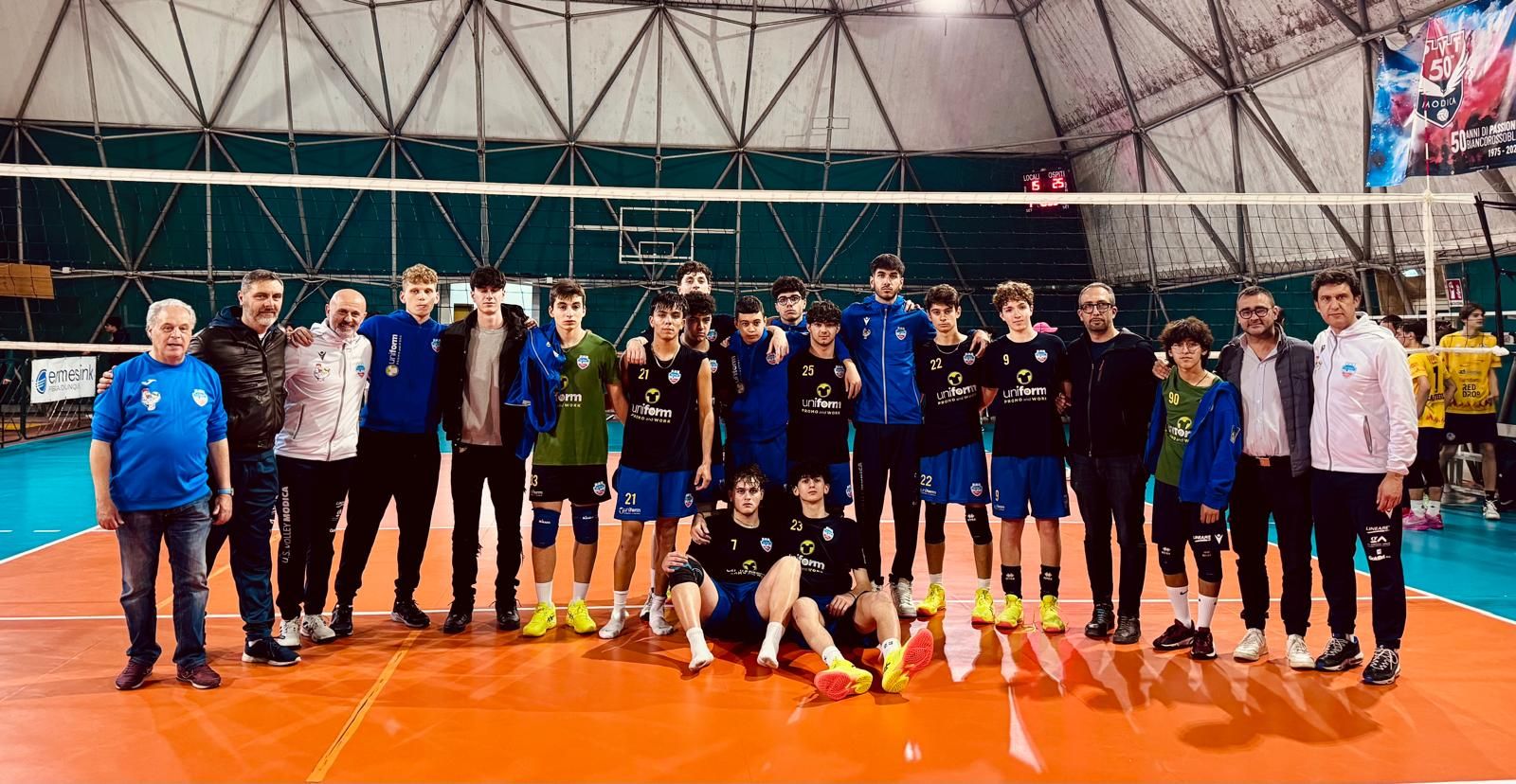 Volley Modica: la formazione U17 si ferma ai quarti, biancoazzurri k0 in quattro set con l’Universal Catania