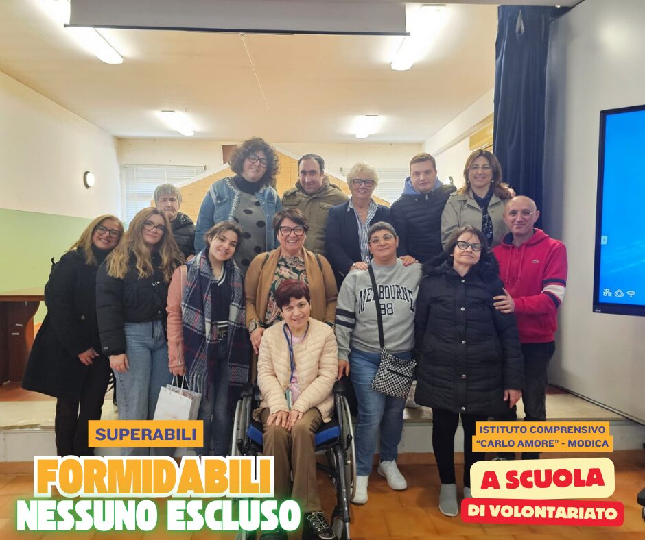Modica, il Progetto “Formidabili. Nessuno Escluso” all’Istituto Carlo Amore-Piano Gesù