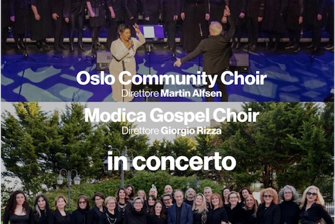 Modica: al Garibaldi il concerto congiunto del Modica Gospel Choir e l’Oslo Community Choir