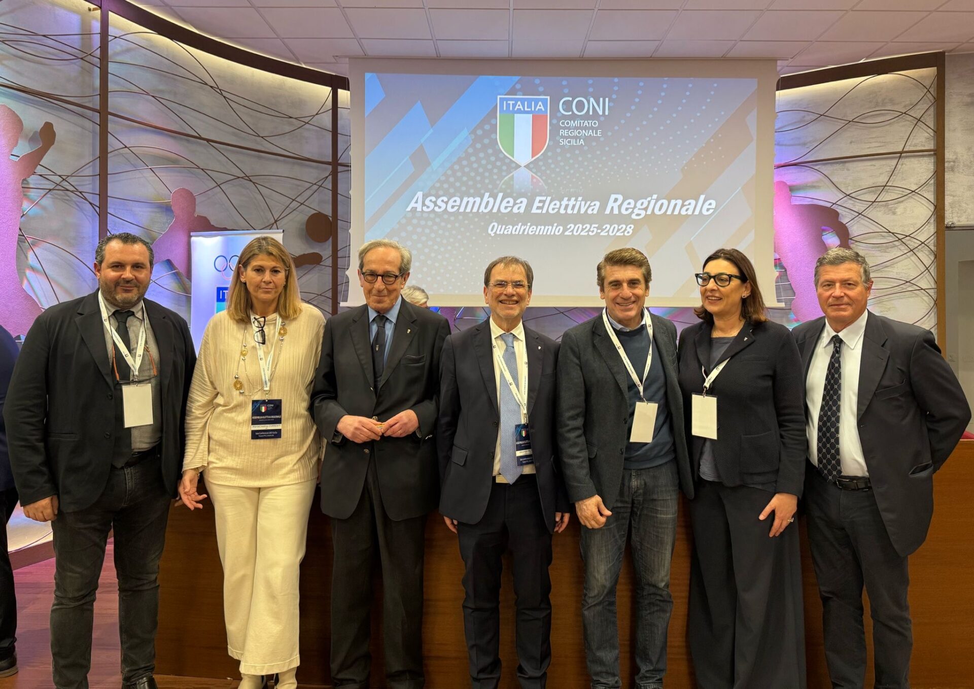 Enzo Falzone il nuovo presidente del Coni Sicilia, in giunta regionale anche Maria Monisteri