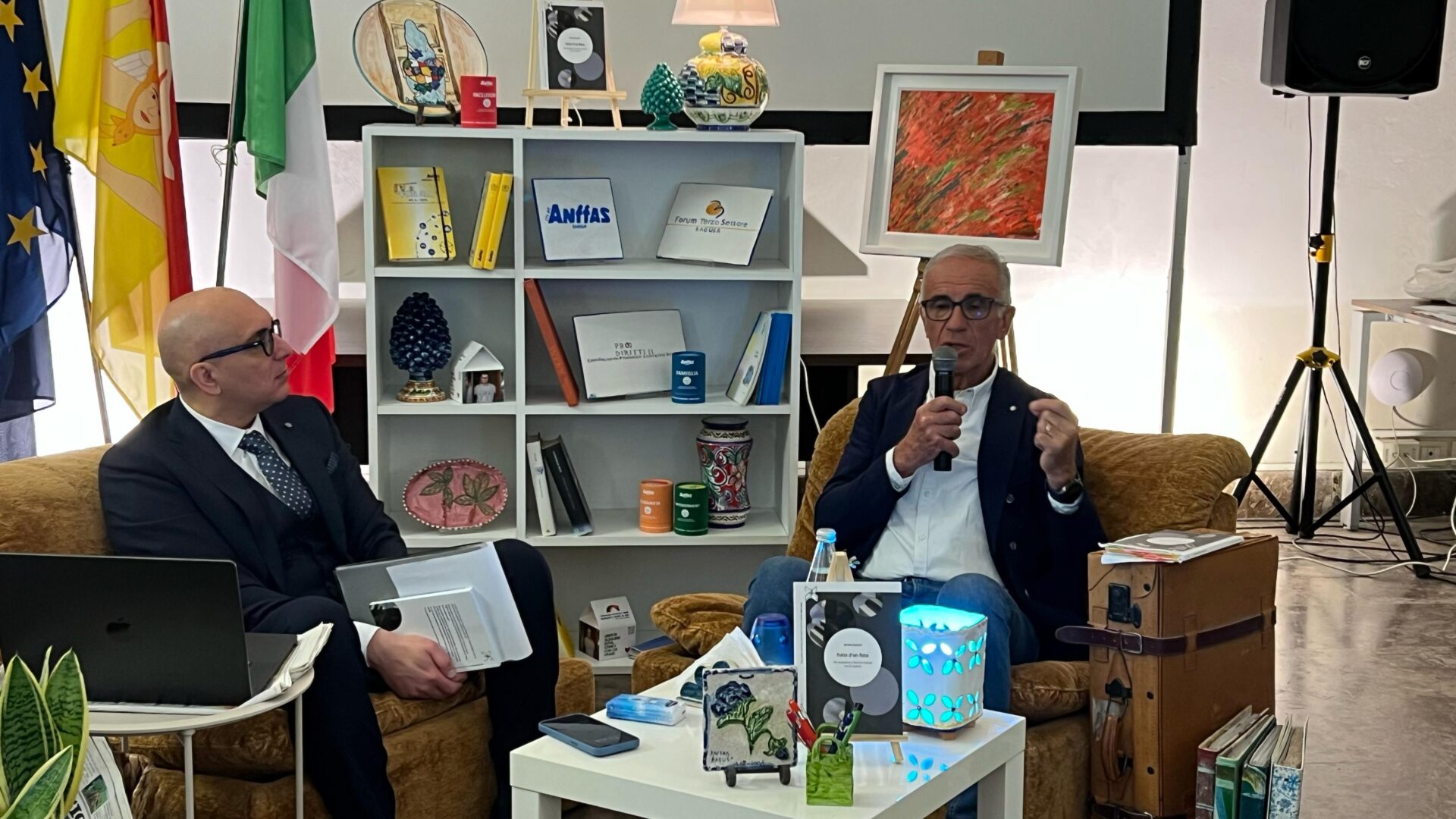 Caffè Letterario con Michele Imperiali per riflettere sull’Autismo all’Anffas di Ragusa