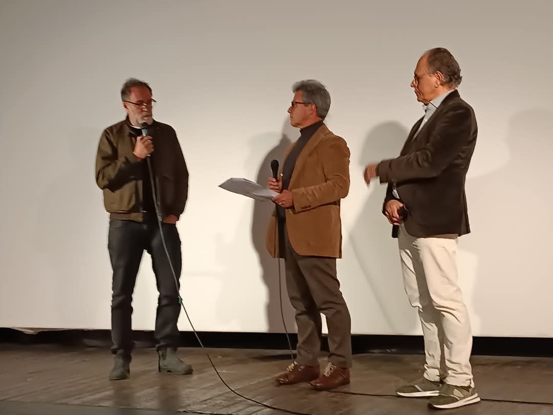 Valerio Mastandrea al Cinema Lumiere di Ragusa, per presentare il suo ultimo film “Nonostante”