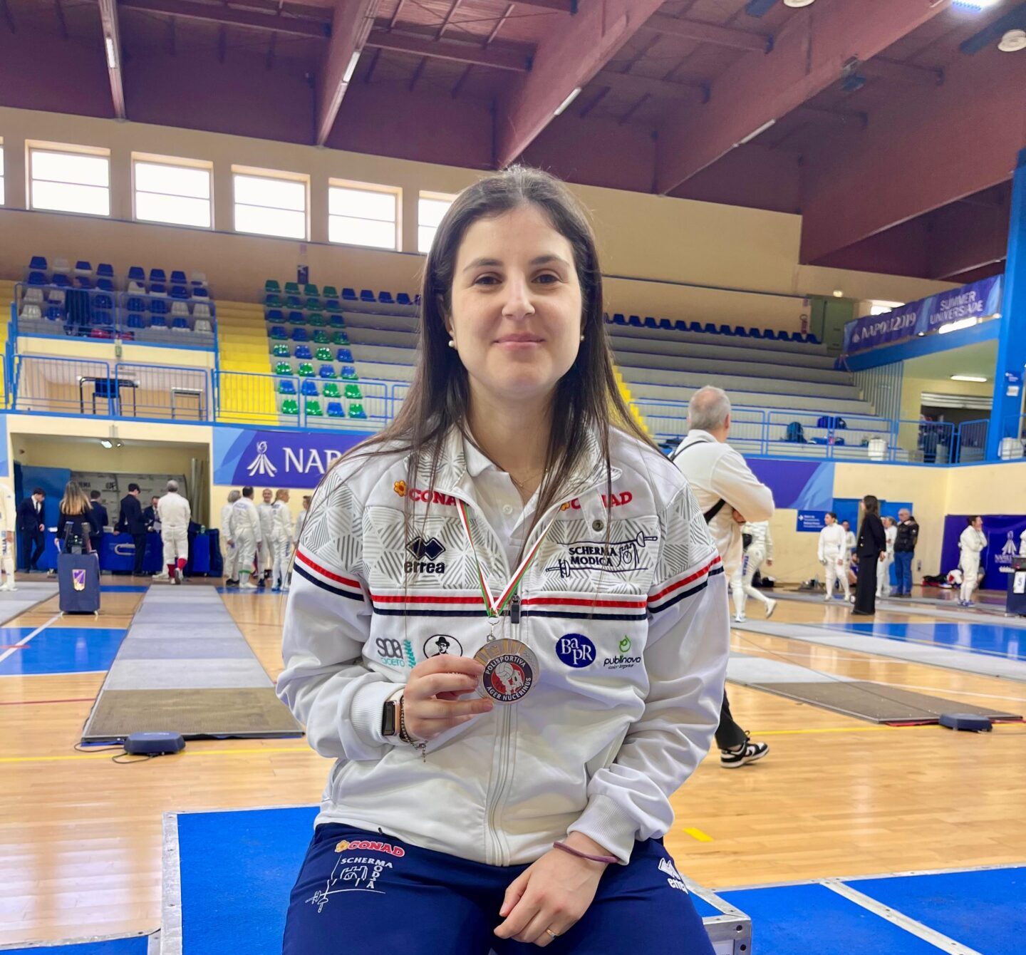 Scherma Modica: Cecilia Raunisi argento a Nocera, Carnazza e Ferraro in Spagna con i non vedenti