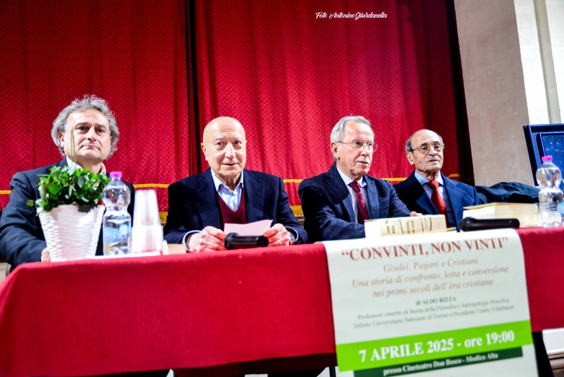 Ai Salesiani di Modica Alta il prof. Aldo Rizza ha presentato i volumi “Convinti, non vinti”