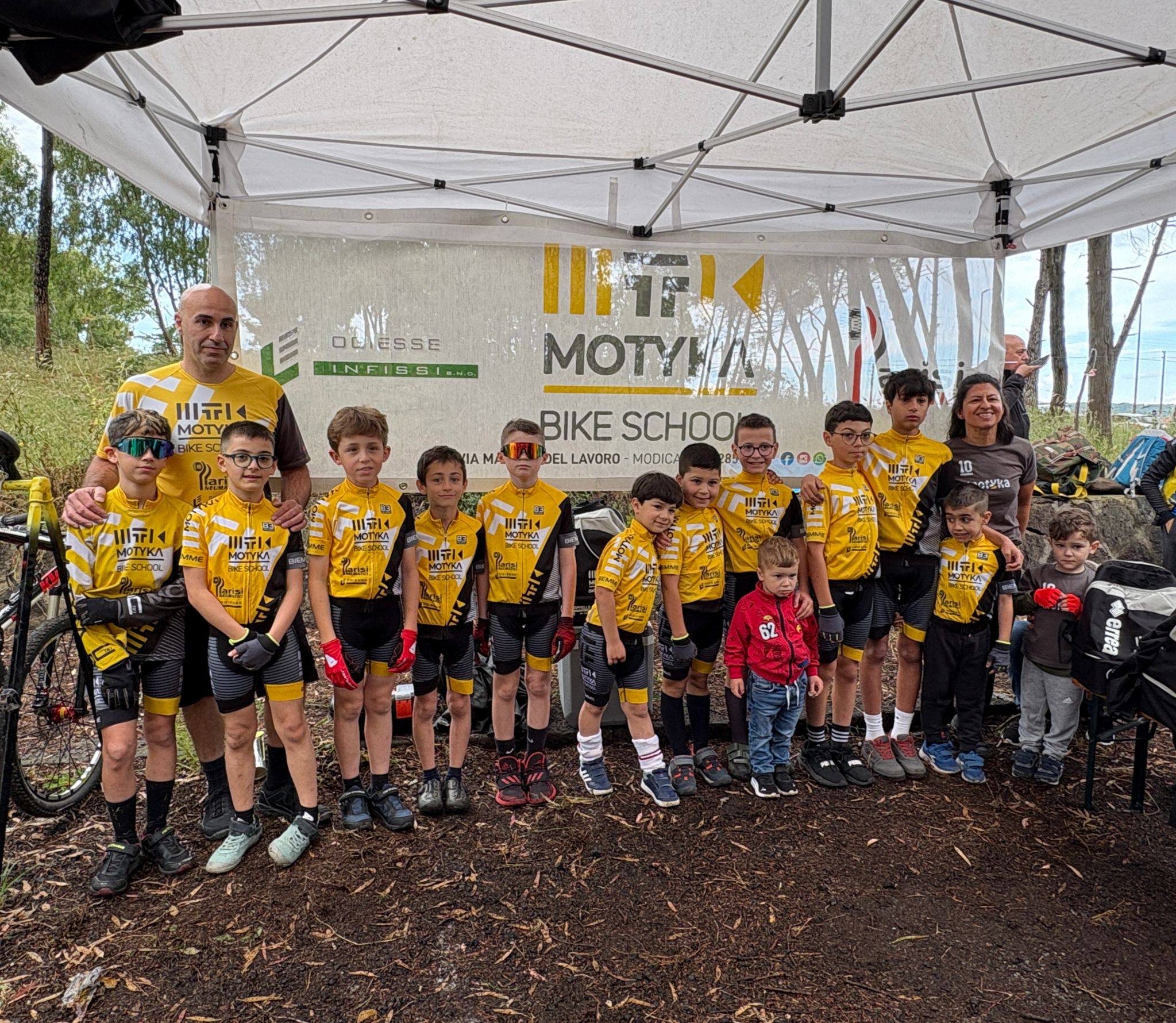 Mountain bike: per la Motyka Bike School Modica buoni risultati a Carlentini alla II^ tappa di Coppa Sicilia