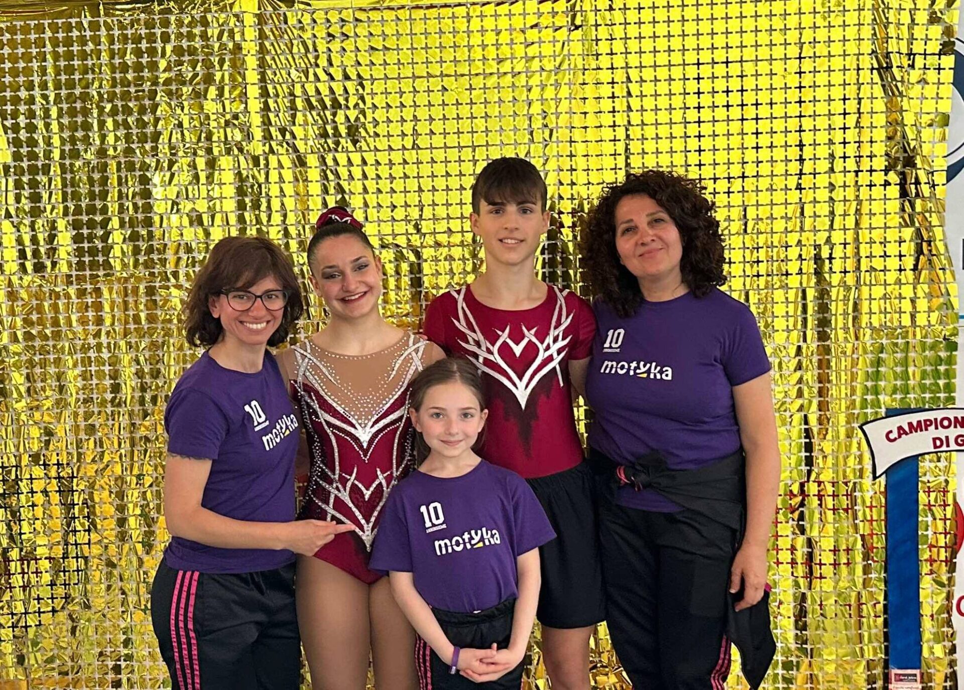 Ginnastica Aerobica: a Porto Sant’Elpidio Giulia Cappello e Samuele Iemmolo sono campioni d’Italia