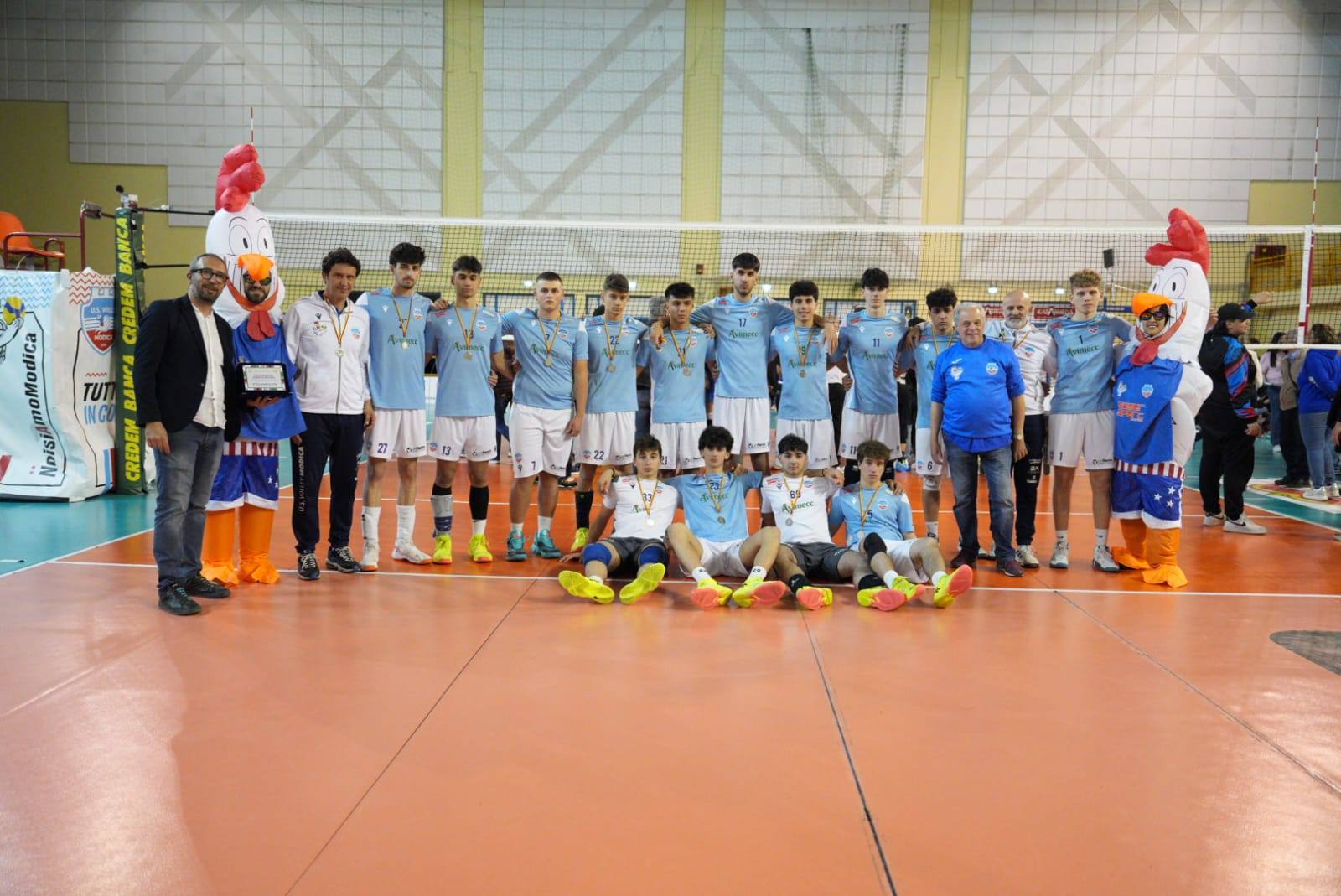 La Volley Modica U19 si ferma in finale regionale, i biancoazzurri battuti in tre set dal Pedara