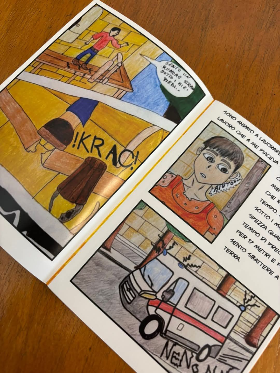 Presentato il fumetto su Nino Baglieri realizzato dagli studenti della “Giovanni Falcone”