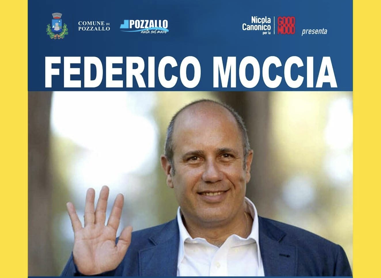 Federico Moccia a Pozzallo per parlare di “Orgoglio, bullismo, amore“