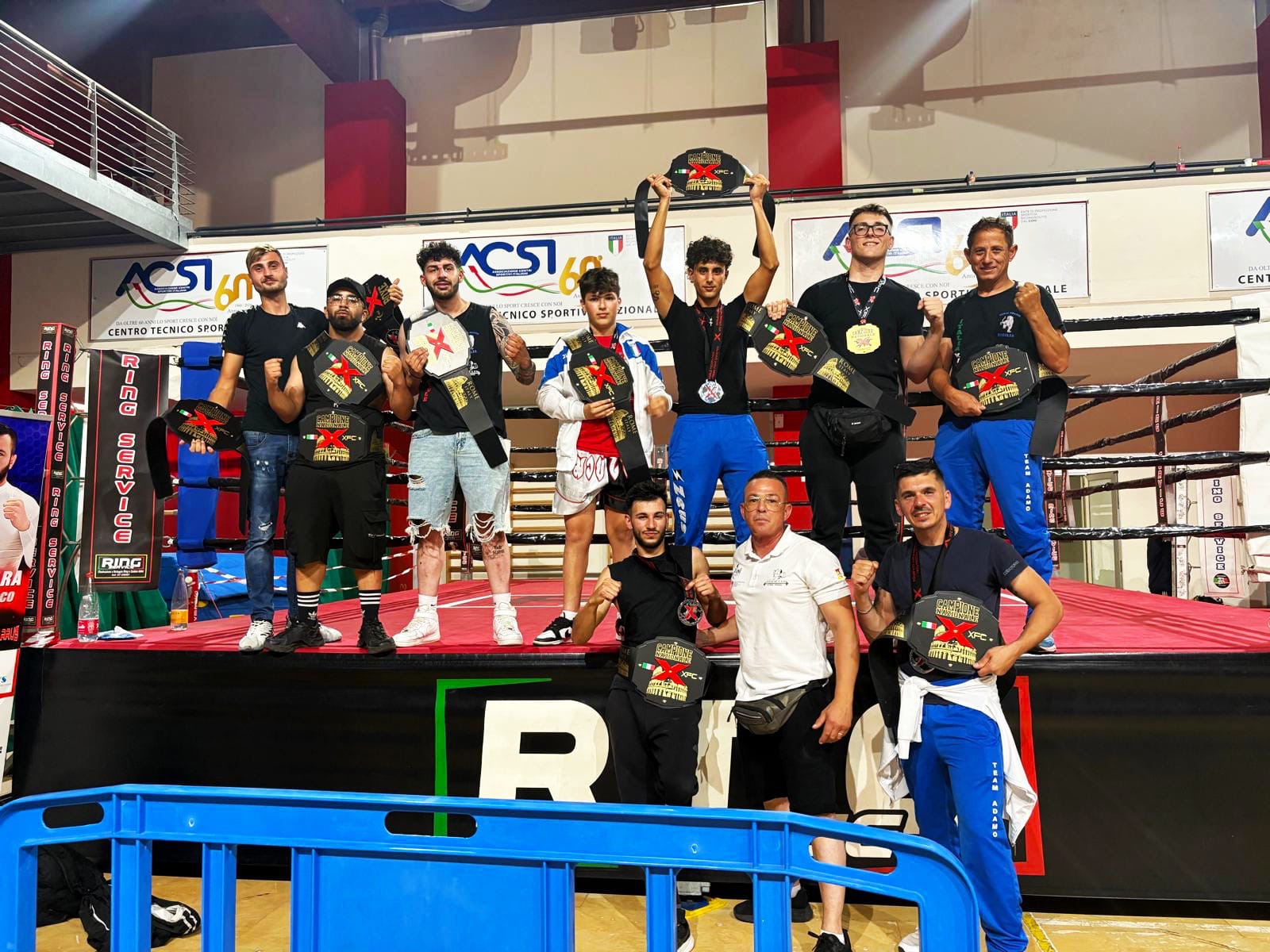 Ai campionati italiani XFC ASI ottima affermazione del team Adamo Heracles Ispica