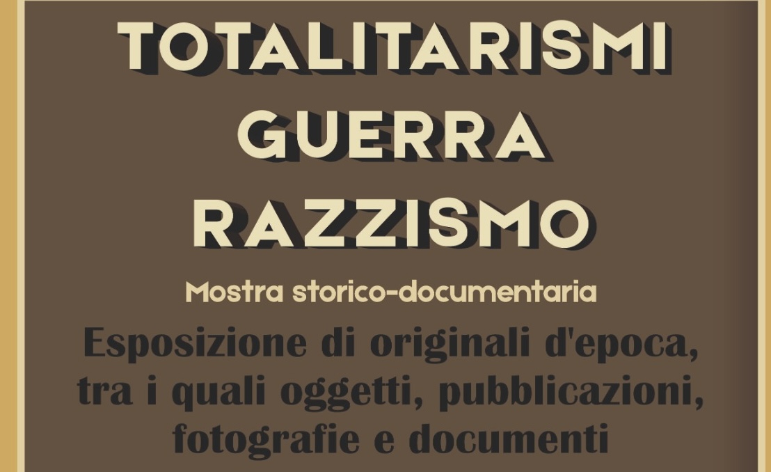Modica: verrà inaugurata venerdì alla Poidomani la mostra “Totalitarismi, guerra, razzismo”