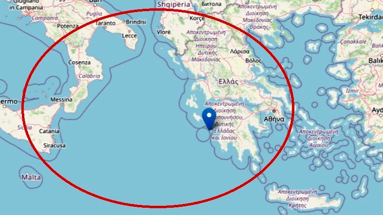 Forte scossa di terremoto nel Mar Egeo, avvertita anche nel ragusano, non si registrano danni